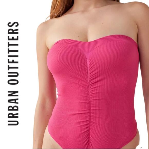 NEW Urban Outfitters UO Out From Under Siobhan Strapless Bodysuit XS S M L - Picture 2 of 3